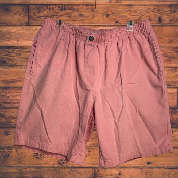 5 for $25🔥Woman Within Pink Elastic Waist Shorts 14W - Picture 1 of 5